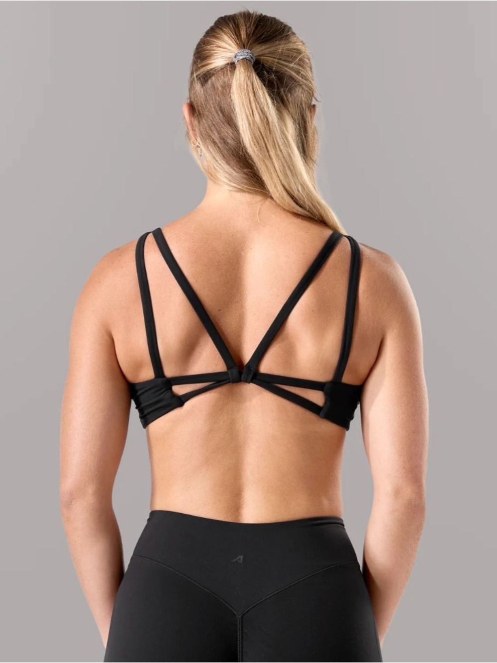 Alphalete Lina Bra Women's Tenacity Strappy Bra Size S NWT